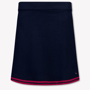 Tommy Hilfiger Kinder Meisjes Rokje In Navy