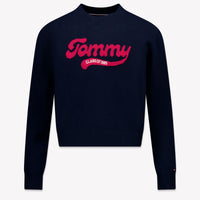 Tommy Hilfiger Kinder Meisjes Trui In Navy