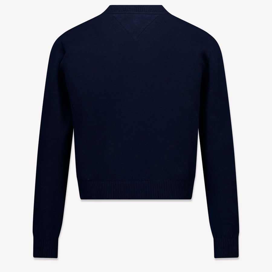 Tommy Hilfiger Kinder Meisjes Trui In Navy