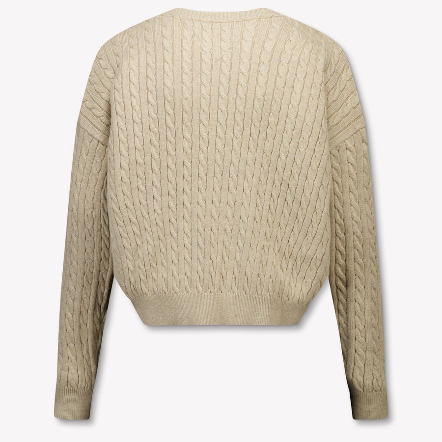 Tommy Hilfiger Kinder Meisjes Trui In Beige