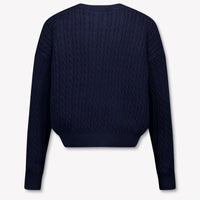 Tommy Hilfiger Kids Girls Sweater Navy