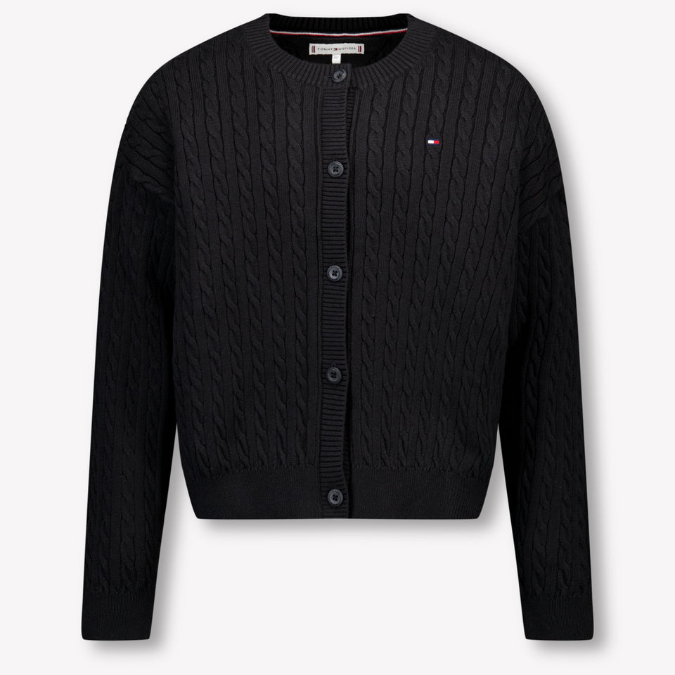 Tommy Hilfiger Kinder Meisjes Vest In Zwart