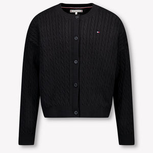 Tommy Hilfiger Kinder Meisjes Vest In Zwart