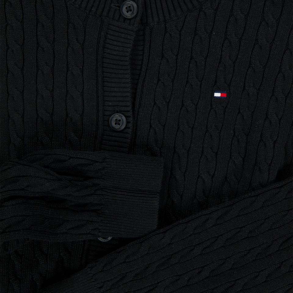 Tommy Hilfiger Kinder Meisjes Vest In Zwart