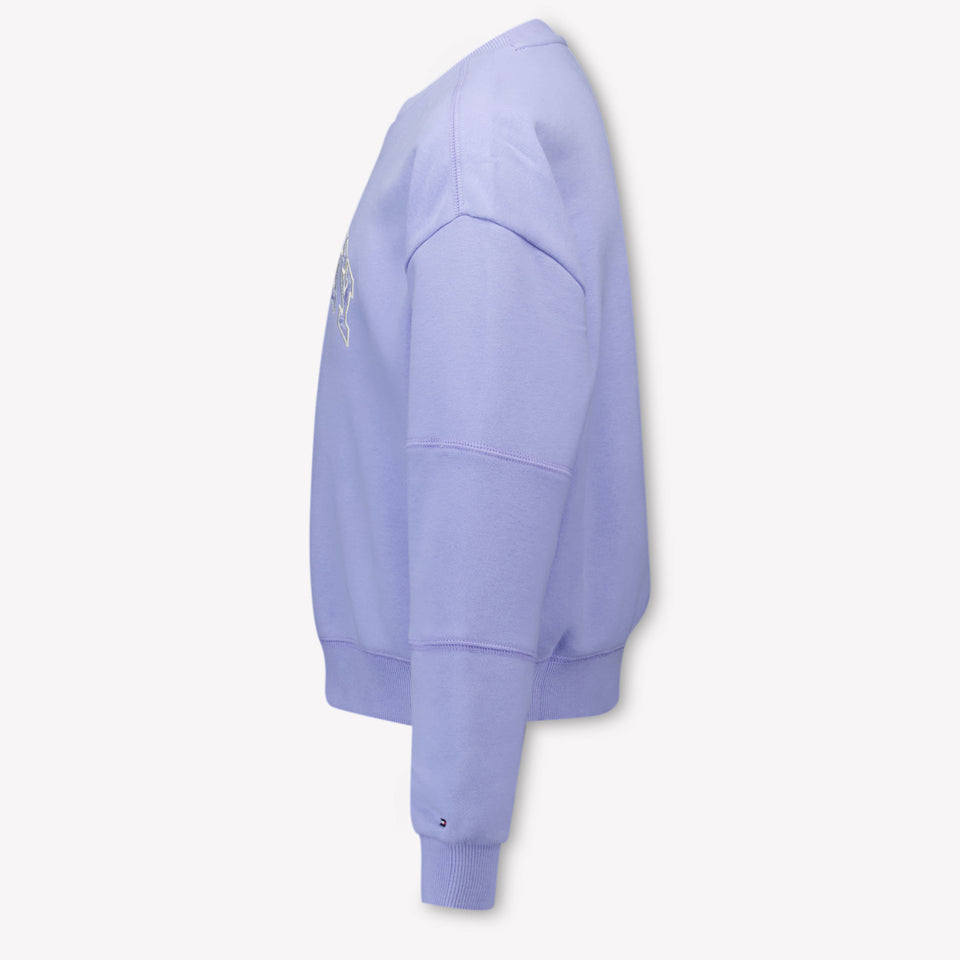 Tommy Hilfiger Kids Girls Sweater Light Blue