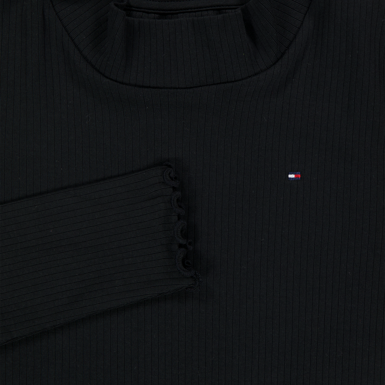 Tommy Hilfiger Kinder Meisjes T-Shirt In Zwart