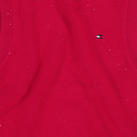 Tommy Hilfiger Kinder Meisjes T-Shirt In Rood