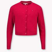 Tommy Hilfiger Kinder Meisjes Vest In Rood