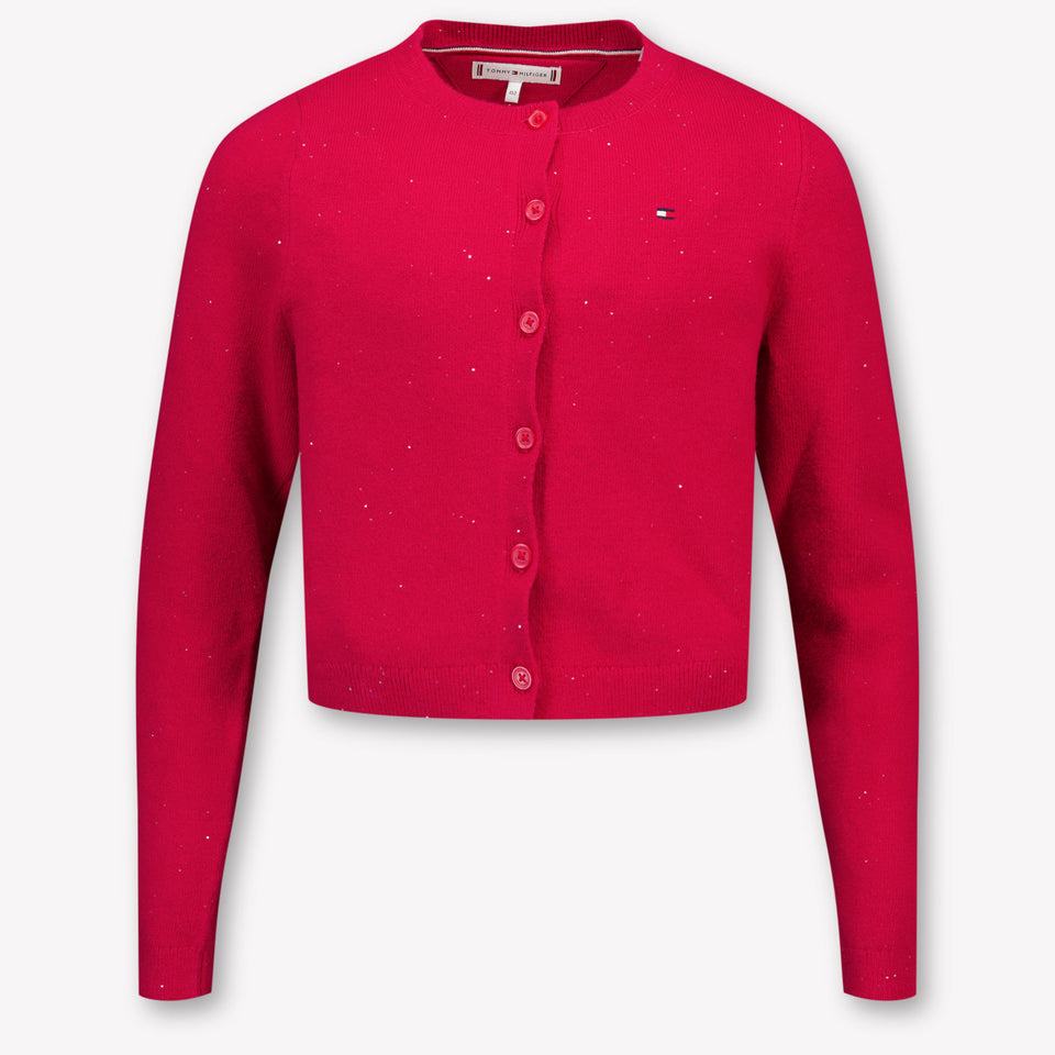 Tommy Hilfiger Kinder Meisjes Vest In Rood