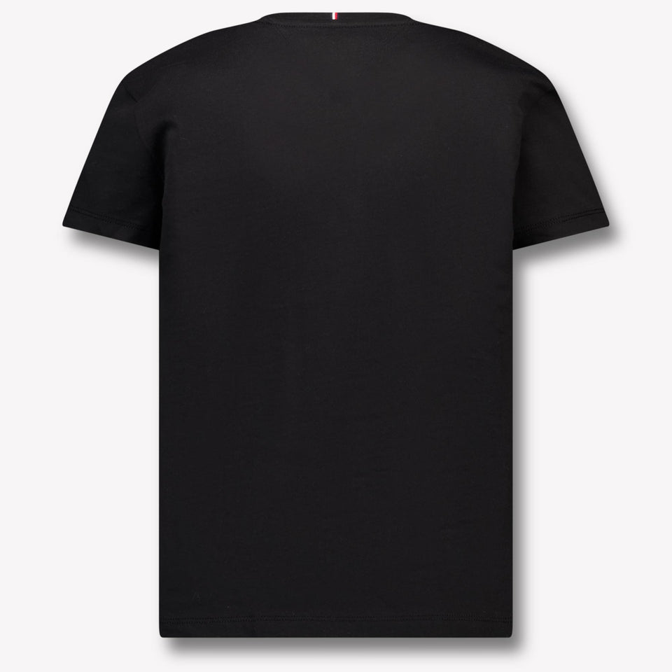 Tommy Hilfiger Kinder Meisjes T-Shirt In Zwart
