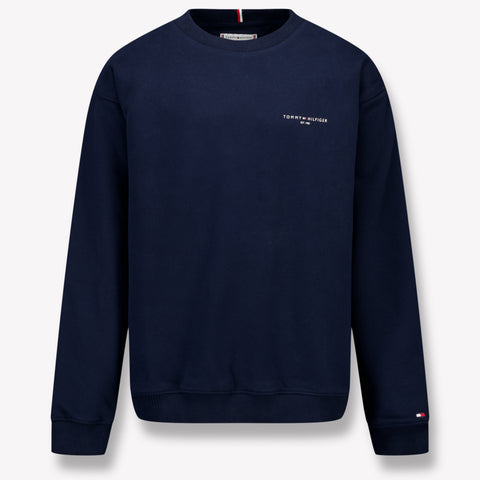 Tommy Hilfiger Kids Unisex Sweater  Navy