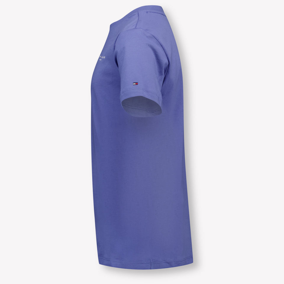 Tommy Hilfiger Kinder Unisex T-Shirt In Blauw