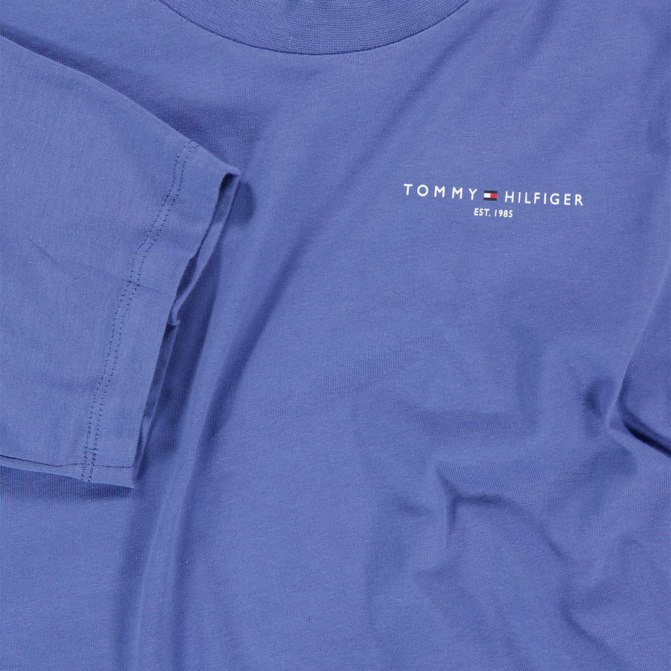 Tommy Hilfiger Kinder Unisex T-Shirt In Blauw