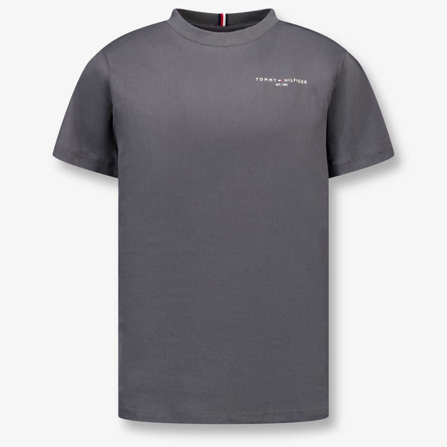 Tommy Hilfiger Kids Unisex T-Shirt  Black