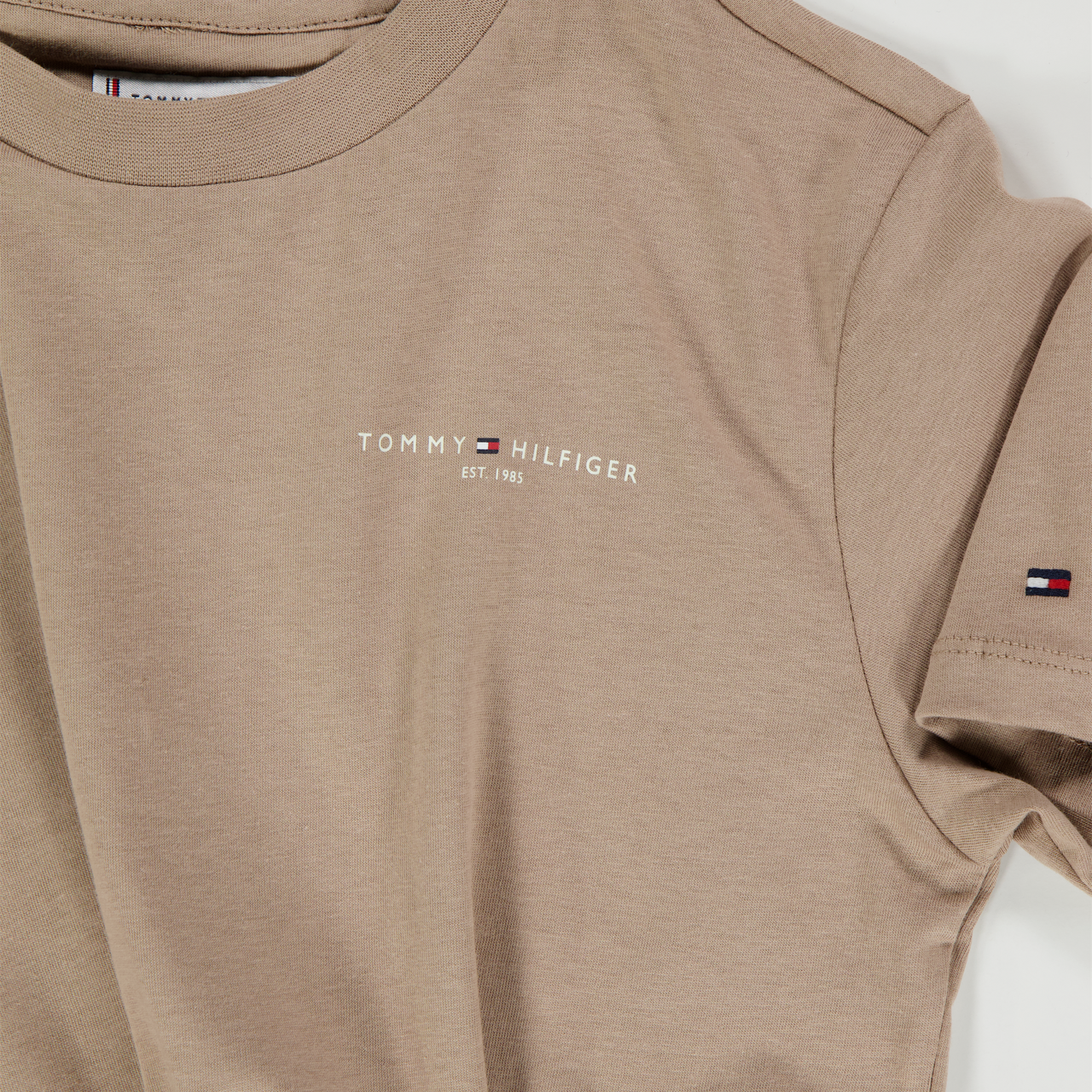 Tommy Hilfiger Kids Unisex T-Shirt  Beige