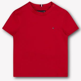 Tommy Hilfiger Baby Boys T-Shirt  Red