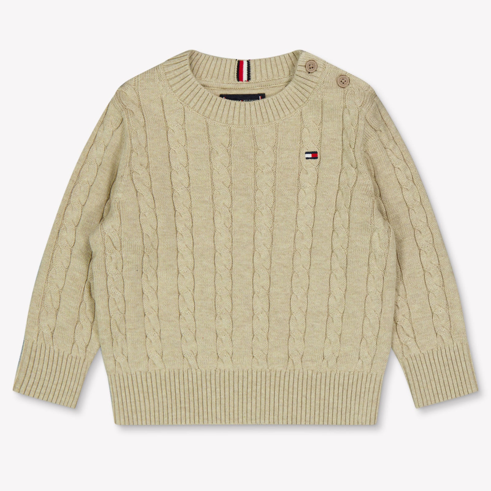 Tommy Hilfiger Baby Jongens Trui In Beige