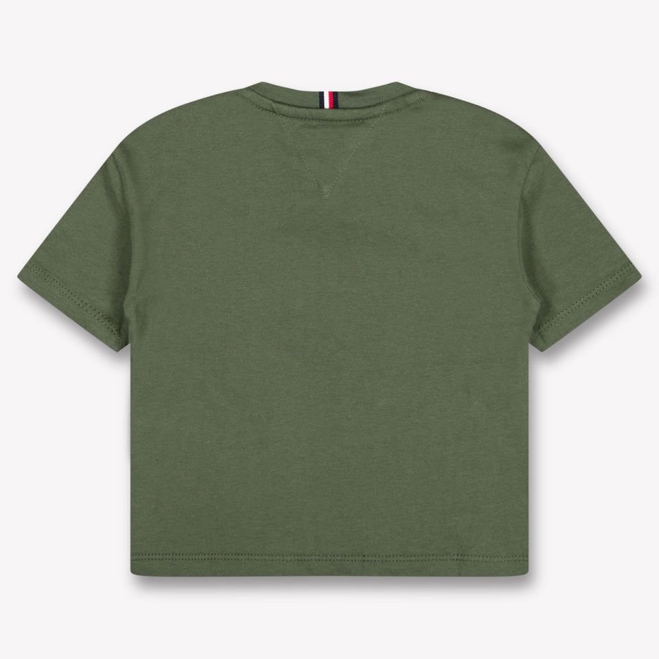 Tommy Hilfiger Baby Boys T-Shirt  Army