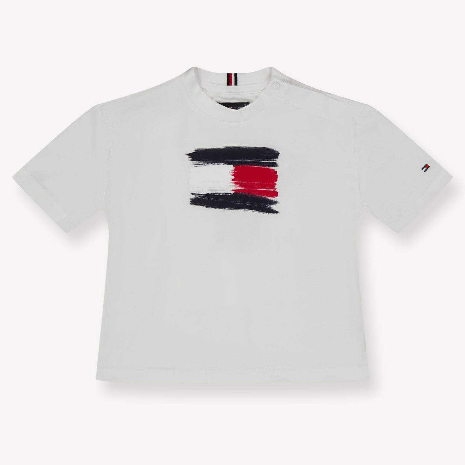 Tommy Hilfiger Baby Jongens T-Shirt In Wit
