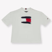 Tommy Hilfiger Baby Jongens T-Shirt In Wit
