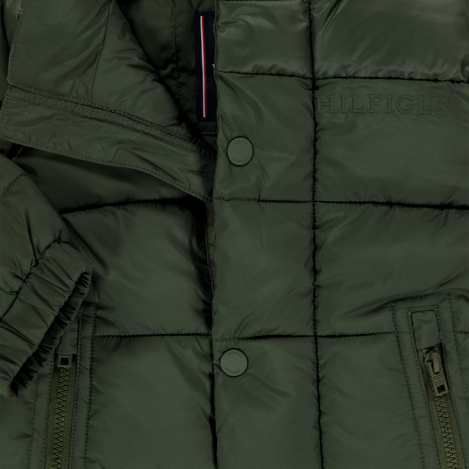 Tommy Hilfiger Baby Boys Winter Jacket  Army