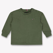 Tommy Hilfiger Baby Jongens T-Shirt In Army