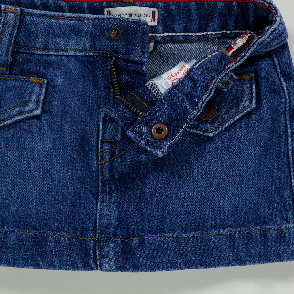 Tommy Hilfiger Baby Meisjes Rokje In Blauw