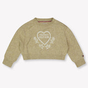 Tommy Hilfiger Baby Girls Sweater  Beige
