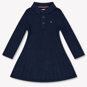 Tommy Hilfiger Baby Meisjes Jurk In Navy