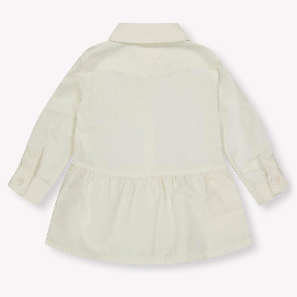 Tommy Hilfiger Baby Girls Dress  Offwhite