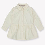 Tommy Hilfiger Baby Girls Dress  Offwhite