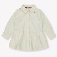 Tommy Hilfiger Baby Meisjes Jurk In Off White