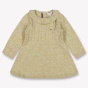 Tommy Hilfiger Baby Meisjes Jurk In Beige