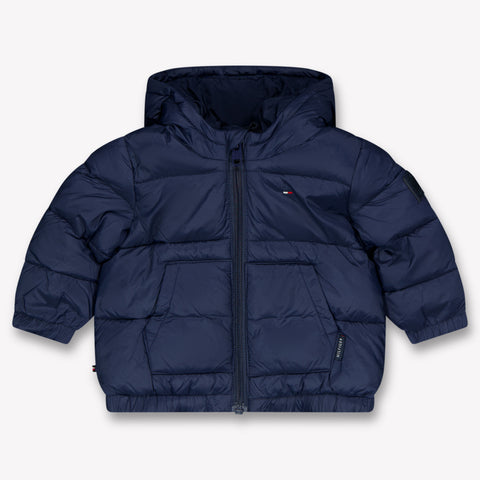 Tommy Hilfiger Baby Unisex Winter Jacket  Navy