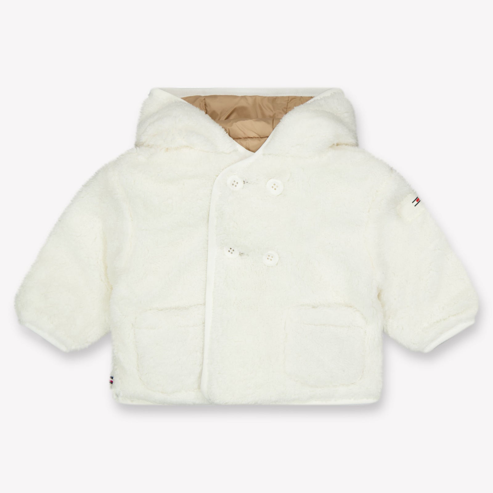 Tommy Hilfiger Baby Unisex Winter Jacket  Offwhite