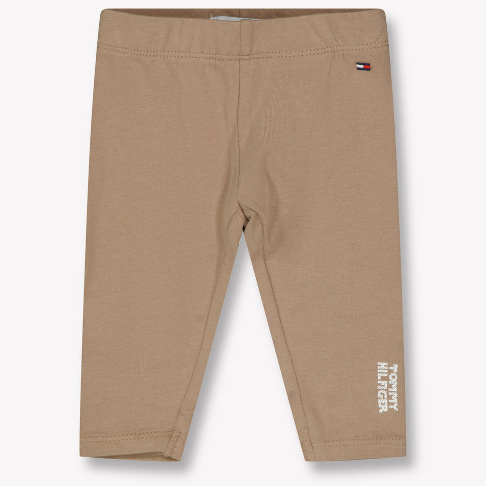 Tommy Hilfiger Baby Meisjes Legging In Beige