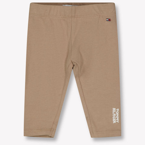 Tommy Hilfiger Baby Girls Legggs  Beige