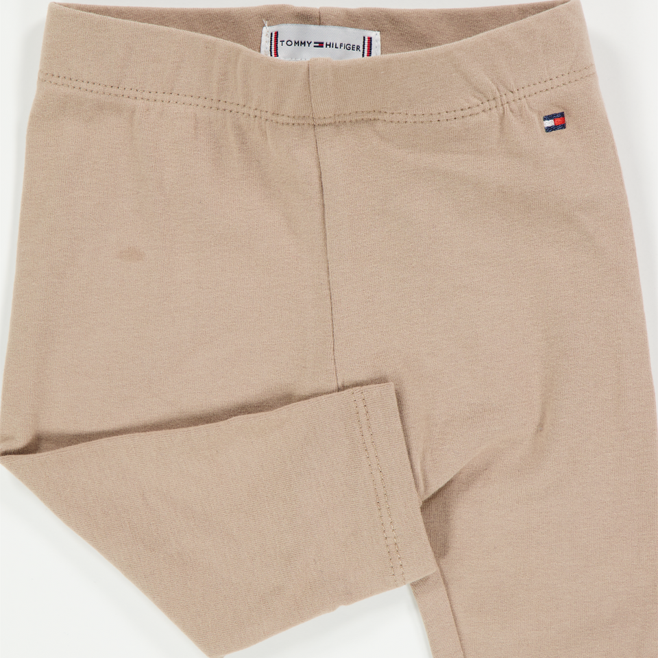 Tommy Hilfiger Baby Meisjes Legging In Beige