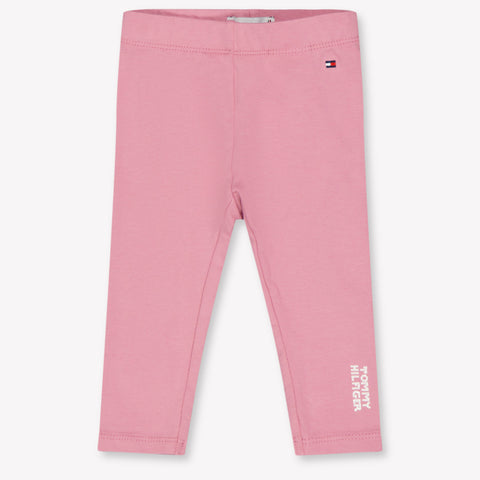 Tommy Hilfiger Baby Girls Legggs  Pink