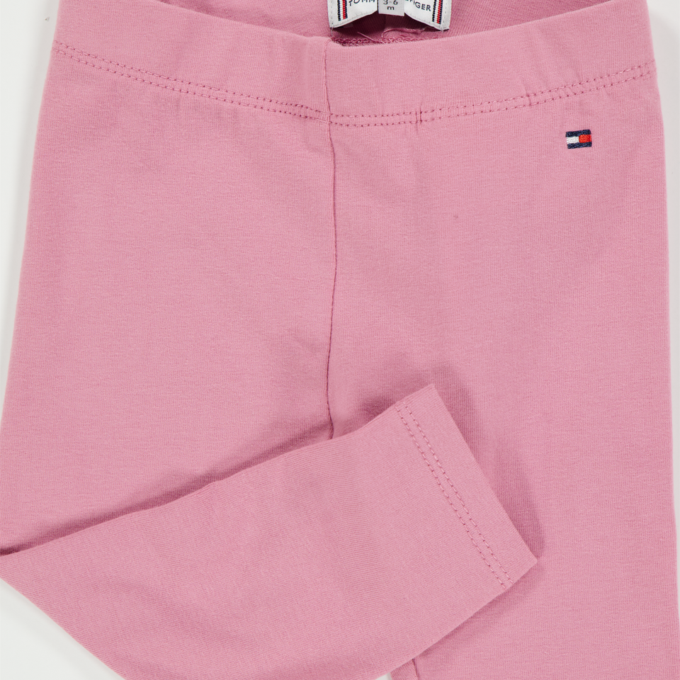 Tommy Hilfiger Baby Meisjes Legging In Roze