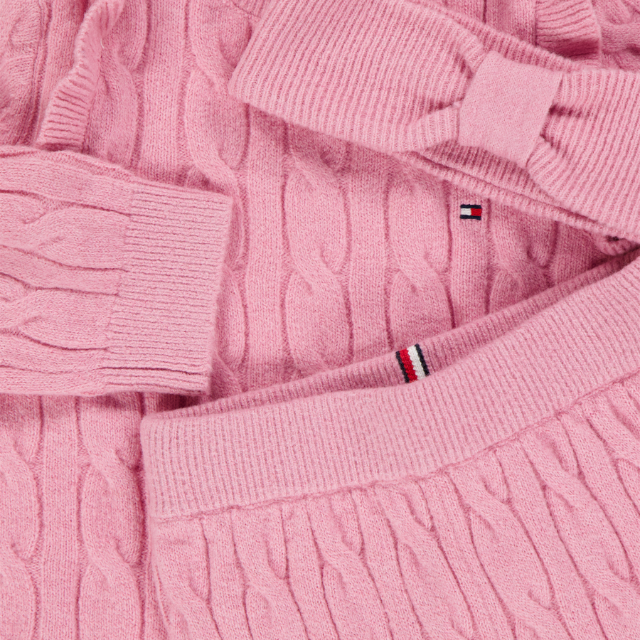 Tommy Hilfiger Baby Girls Set  Dark Pink
