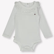 Tommy Hilfiger Baby Girls Bodper  White