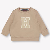 Tommy Hilfiger Baby Jongens Trui In Camel