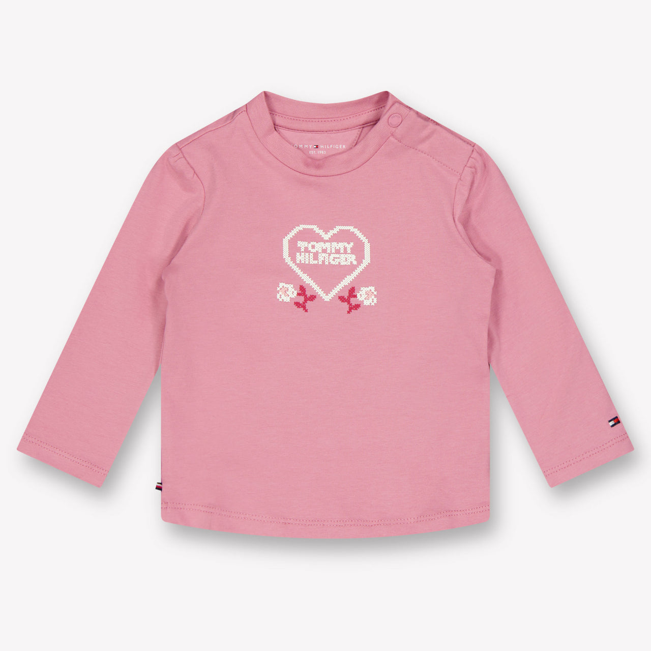 Tommy Hilfiger Baby Girls T-Shirt  Dark Pink