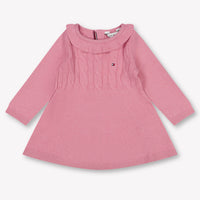 Tommy Hilfiger Baby Girls Dress  Dark Pink