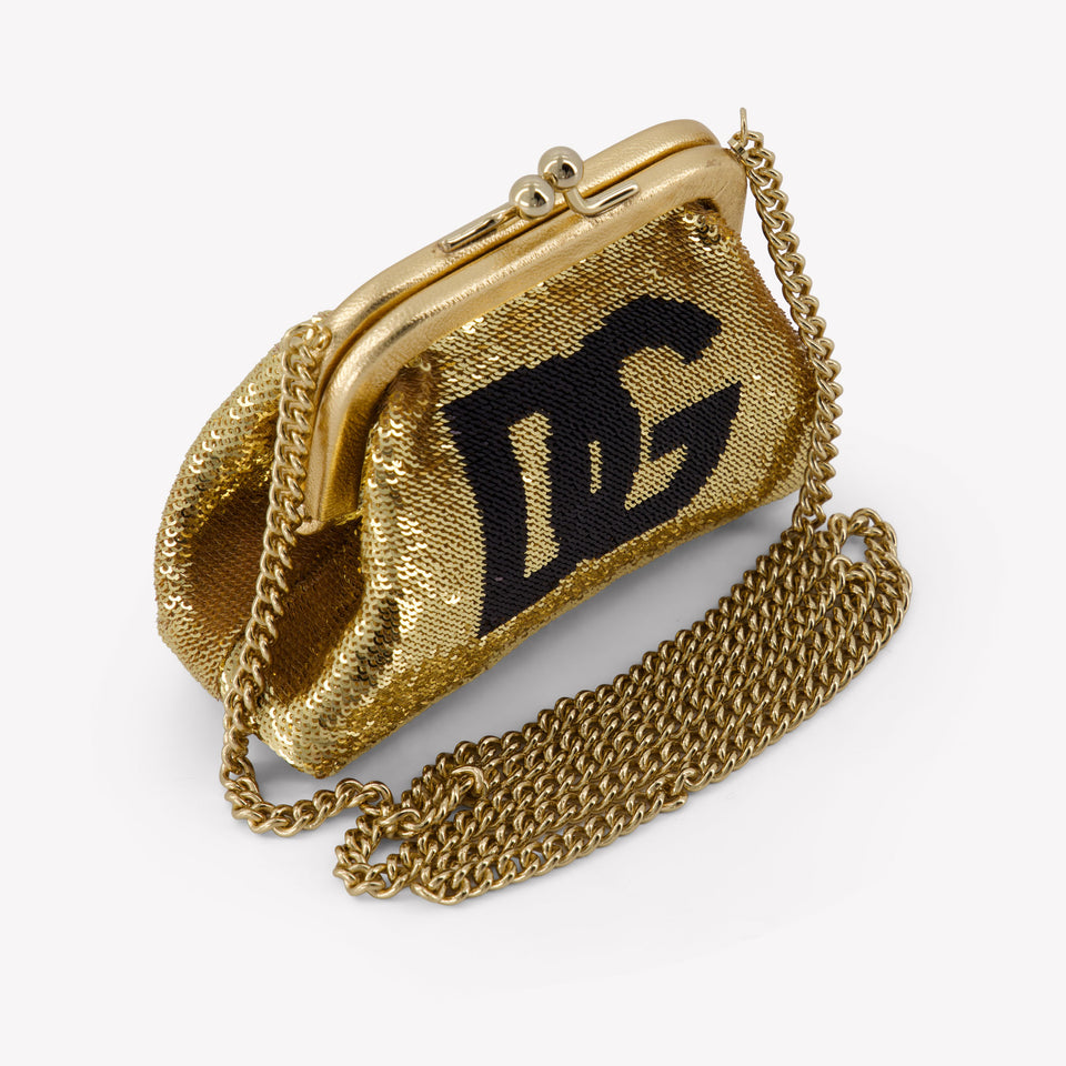 Dolce & Gabbana Kinder Meisjes Tas In Goud