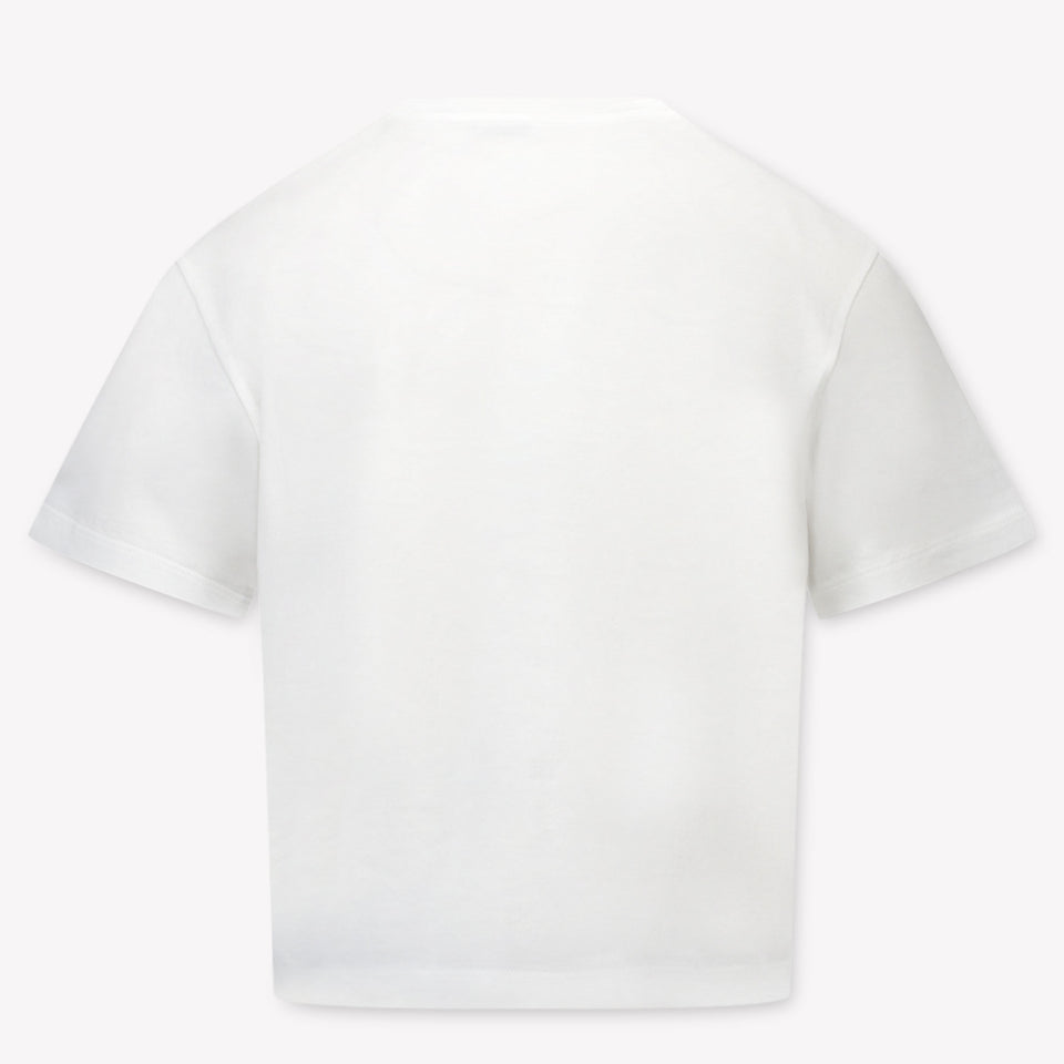 Dolce & Gabbana Kinder Meisjes T-Shirt In Wit