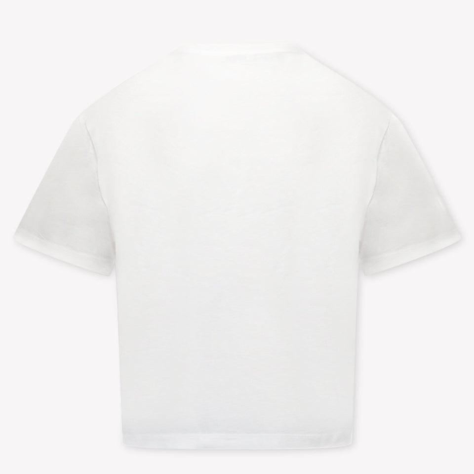 Dolce & Gabbana Kinder Meisjes T-Shirt In Wit