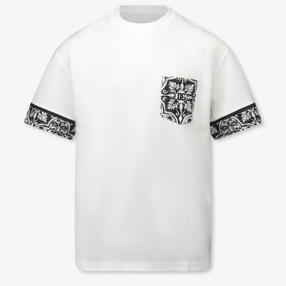 Dolce & Gabbana Kinder Jongens T-Shirt In Zwart