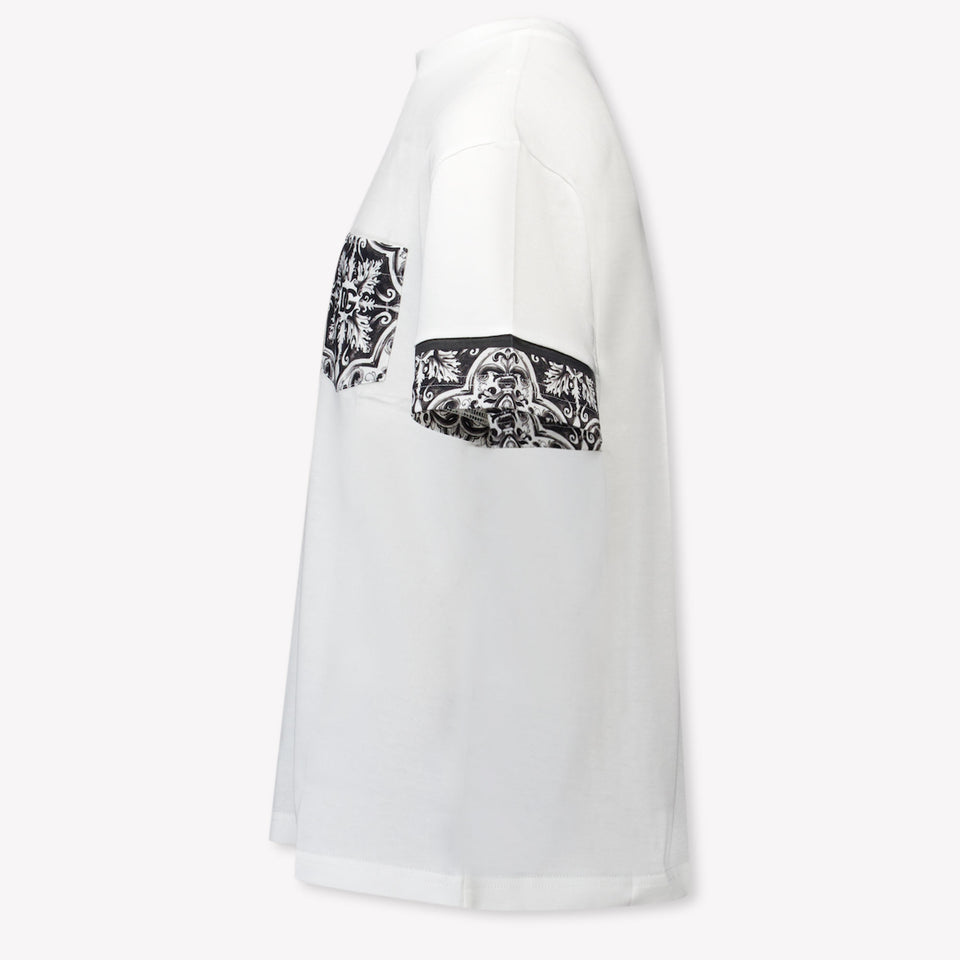 Dolce & Gabbana Kinder Jongens T-Shirt In Zwart